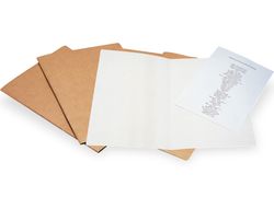 Subcarpeta Liderpapel A4 Kraft Interior Blanco 240G/M2