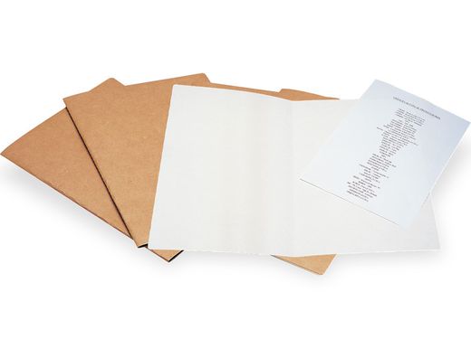 Subcarpeta Liderpapel A4 Kraft Interior Blanco 240G/M2