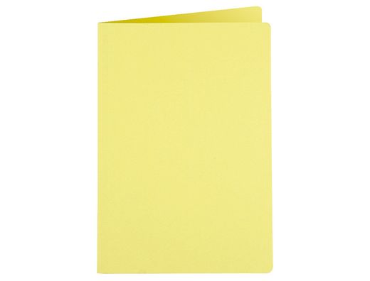 Subcarpeta Liderpapel Folio Amarillo Intenso 185G/M2