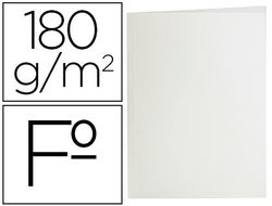 Subcarpeta liderpapel folio blanco 180g/m2