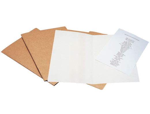 Subcarpeta Liderpapel Folio Kraft Interior Blanco 240G/M2