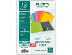 Subcarpeta Papel Exacompta Din A4 Colores Surtidos 80 Gr