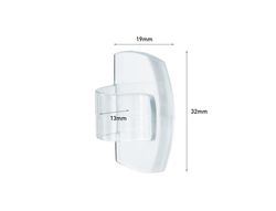 Sujetacables 3m command para cables redondos blister de 4 clips + 5 tiras