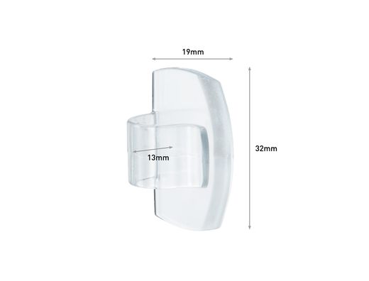 Sujetacables 3m command para cables redondos blister de 4 clips + 5 tiras