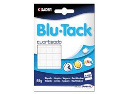 Sujetacosa Masilla Bostik Blu Tack Blanco Cuarteado
