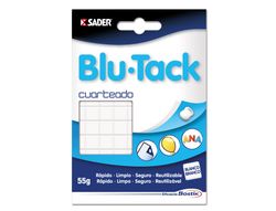 Sujetacosa Masilla Bostik Blu Tack Blanco Cuarteado