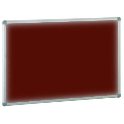 Tablero anuncios tapizado Burdeos 90x120 cm