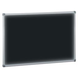 Tablero anuncios tapizado negro 60x90 cm