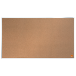 Tablero de anuncios nobo impression pro corcho formato panoramico 32" 710x400 mm