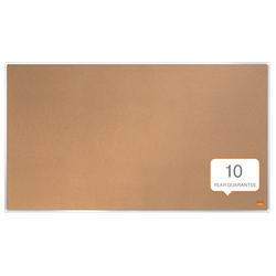 Tablero de anuncios nobo impression pro corcho formato panoramico 32" 710x400 mm