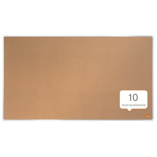 Tablero de anuncios nobo impression pro corcho formato panoramico 32" 710x400 mm