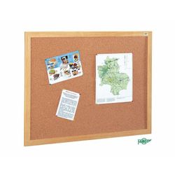 Tablero de corcho Faibo 100x150 cm Marco de madera
