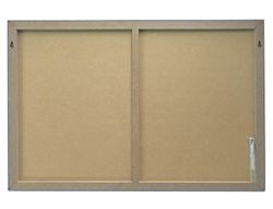 Tablero de fieltro liderpapel mural color azul 40x60 cm