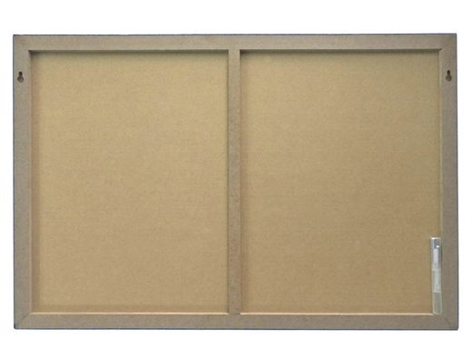 Tablero de fieltro liderpapel mural color azul 40x60 cm