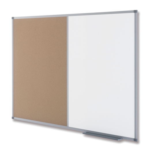 Tablero NOBO Classic combinado - Pizarra magnética + corcho 1200x900 mm