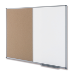Tablero NOBO Classic combinado - Pizarra magnética + corcho 900x600 mm