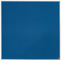 Tablero NOBO Essence de fieltro 1200x1200mm, azul