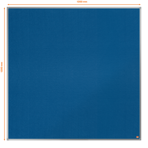 Tablero NOBO Essence de fieltro 1200x1200mm, azul
