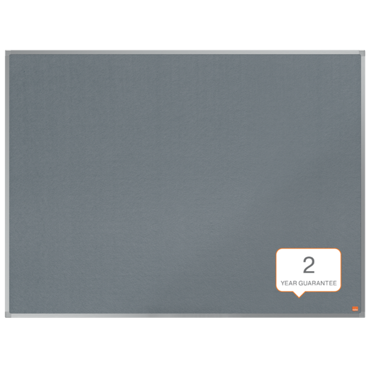 Tablero NOBO Essence de fieltro 1200x900mm, gris