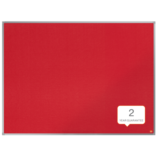 Tablero NOBO Essence de fieltro 1200x900mm, rojo