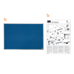 Tablero NOBO Essence de fieltro 1500x1000mm, azul