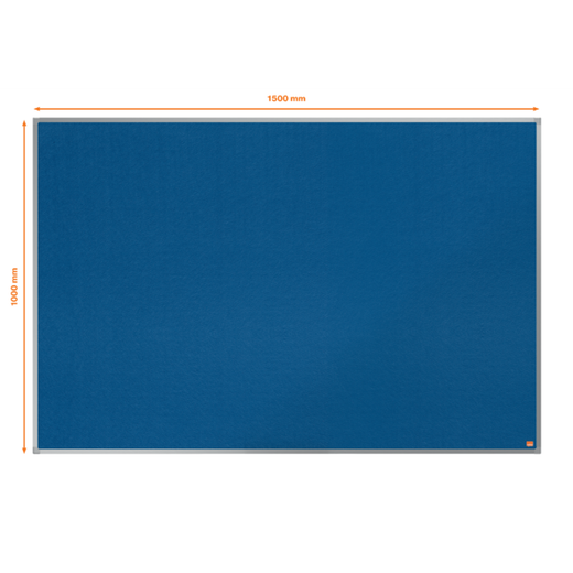 Tablero NOBO Essence de fieltro 1500x1000mm, azul