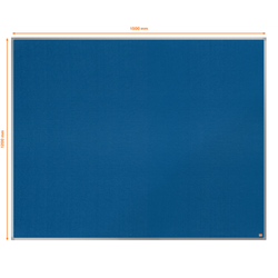 Tablero NOBO Essence de fieltro 1500x1200mm, azul