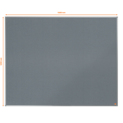 Tablero NOBO Essence de fieltro 1500x1200mm, gris