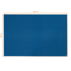 Tablero NOBO Essence de fieltro 1800x1200mm, azul