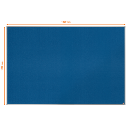 Tablero NOBO Essence de fieltro 1800x1200mm, azul