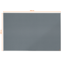 Tablero NOBO Essence de fieltro 1800x1200mm, gris
