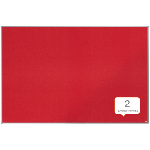 Tablero NOBO Essence de fieltro 1800x1200mm, rojo