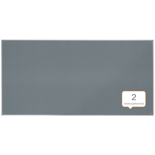 Tablero NOBO Essence de fieltro 2400x1200mm, gris