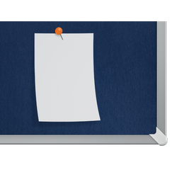 Tablero NOBO Impression Pro de fieltro 1200x900mm, azul