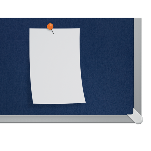 Tablero NOBO Impression Pro de fieltro 1200x900mm, azul