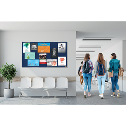 Tablero NOBO Impression Pro de fieltro 600x450mm, azul