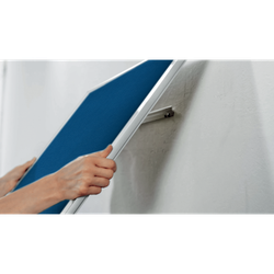 Tablero NOBO Impression Pro de fieltro 600x450mm, azul