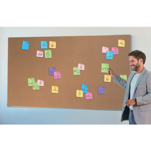 Tablero NOBO Impression Pro de formato panorámico de corcho 1220x690mm