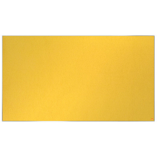 Tablero NOBO Impression Pro de formato panorámico de fieltro 1550x870mm, amarillo