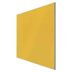 Tablero NOBO Impression Pro de formato panorámico de fieltro 1550x870mm, amarillo