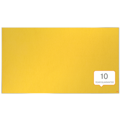 Tablero NOBO Impression Pro de formato panorámico de fieltro 1550x870mm, amarillo