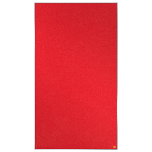 Tablero NOBO Impression Pro de formato panorámico de fieltro 1550x870mm, rojo