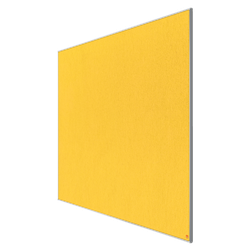 Tablero NOBO Impression Pro de formato panorámico de fieltro 1880x1060mm, amarillo