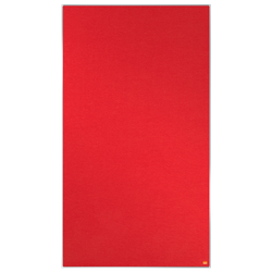 Tablero NOBO Impression Pro de formato panorámico de fieltro 1880x1060mm, rojo
