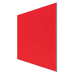 Tablero NOBO Impression Pro de formato panorámico de fieltro 1880x1060mm, rojo