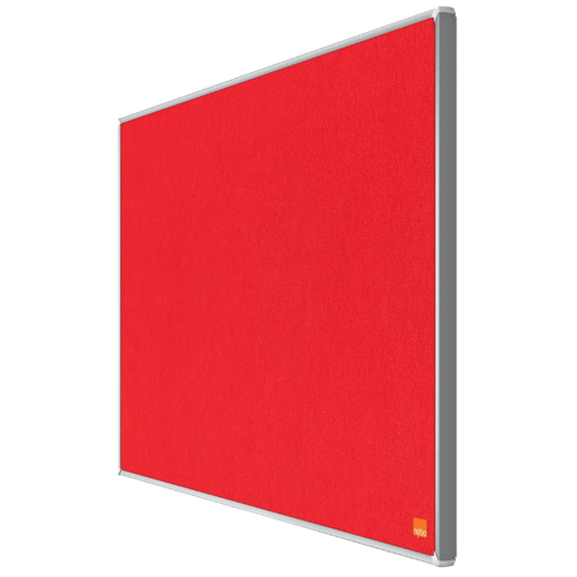 Tablero NOBO Impression Pro de formato panorámico de fieltro 710x400mm, rojo