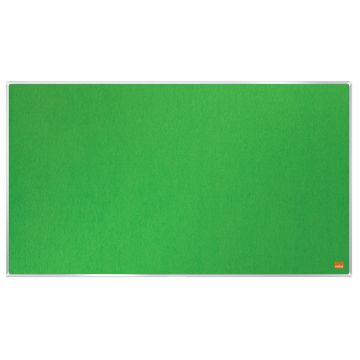 Tablero NOBO Impression Pro de formato panorámico de fieltro 710x400mm, verde