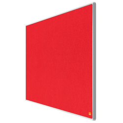 Tablero NOBO Impression Pro de formato panorámico de fieltro 890x500mm, rojo