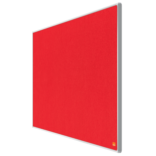 Tablero NOBO Impression Pro de formato panorámico de fieltro 890x500mm, rojo