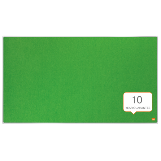 Tablero NOBO Impression Pro de formato panorámico de fieltro 890x500mm, verde